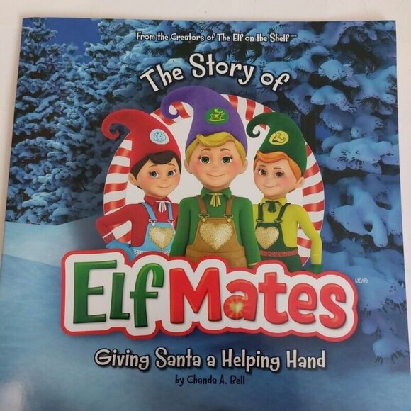 Elf Mates Set The Chef The Cobbler & The Toy Maker With Storybook 4 Piece Bundle - Picture 5 of 7